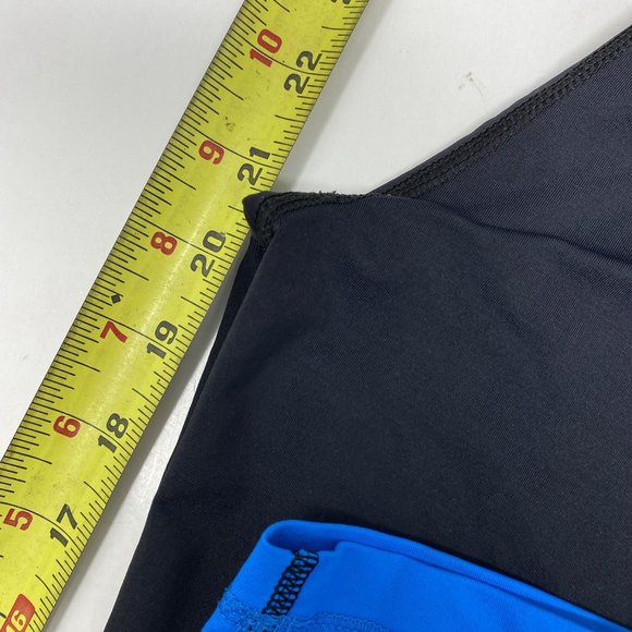 Alala Colorblock Blue Black Mesh Leggings XS - Picture 8 of 8